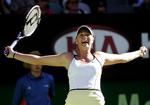 Efter at have været i semifinalen de seneste to år nåede Maria Sjarapova for første gang finalen i Australian Open. 