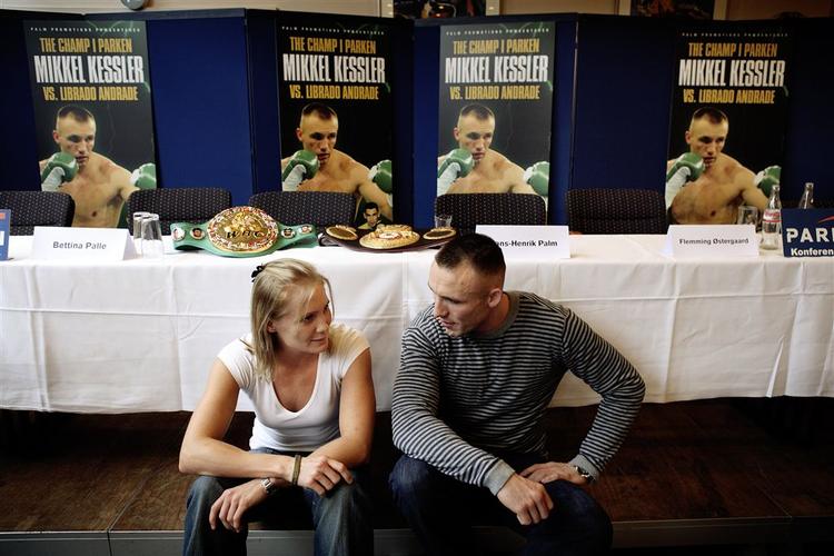 Mestermøde i Parken. Den kvindelige europamester Vinnie Skovgaard og den professionelle verdensmester Mikkel Kessler er på programmet, når der er stævne i Parken lørdag 24. marts. 