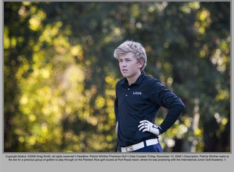 14-årige Patrick Winther vandt med fem slag, da han for første gang spillede med i klassen indtil 19-årige på den amerikanske International Junior Golf Tour. 