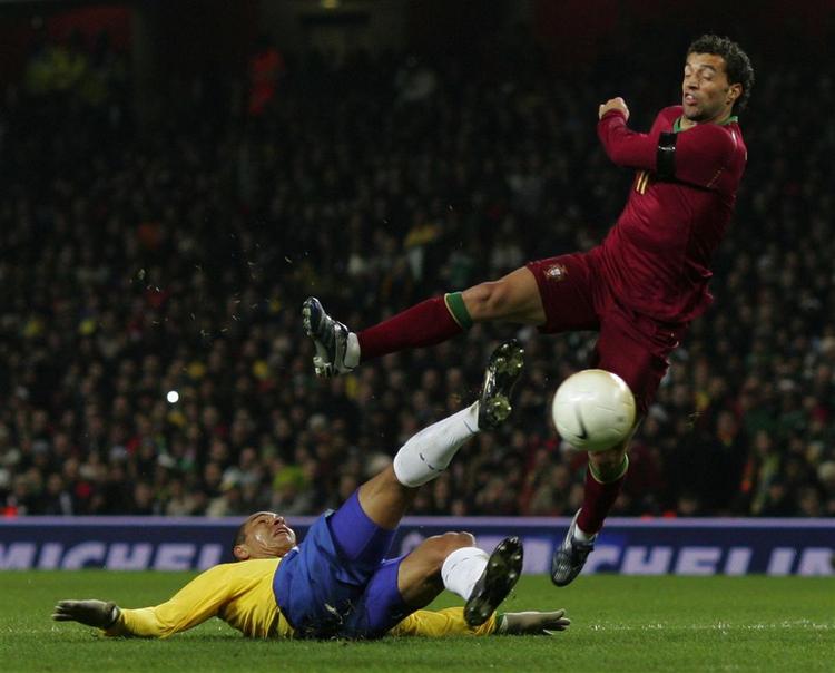 Simao scorer for Portugal. 