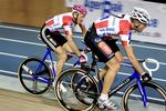 Jakob Piil og Alex Rasmussen i par nummer syv var kun få centimeter fra sejren i seksdagesløbet i Ballerup. 