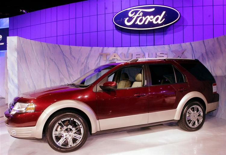 Her er den nye Ford Taurus X - før hed den Freestyle. 