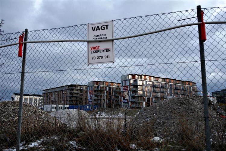 NCC byggepladsen i Sydhavnen, hvor politikere fra Københavns Rådhus har afkrævet byggeherrerne bestikkelsespenge. 