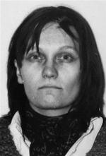 Udateret foto af Rote Armee Fraktion-terroristen Brigitte Mohnhaupt. 