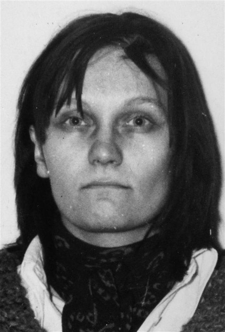 Udateret foto af Rote Armee Fraktion-terroristen Brigitte Mohnhaupt. 