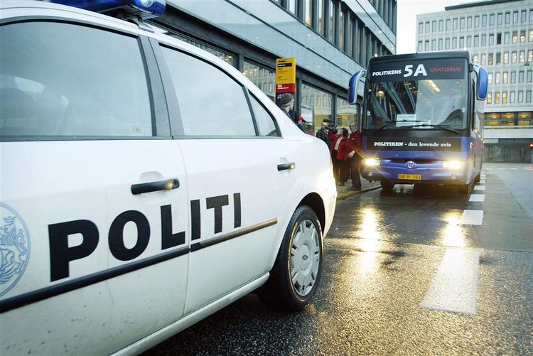 De danske politibetjente er populære i det meste af landet. 