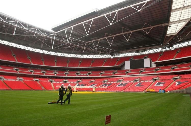 Wembley, som det så ud 12. februar 2007. 