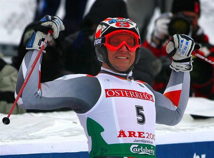 Aksel Lund Svindal hentede guld til Norge i storslalom. 