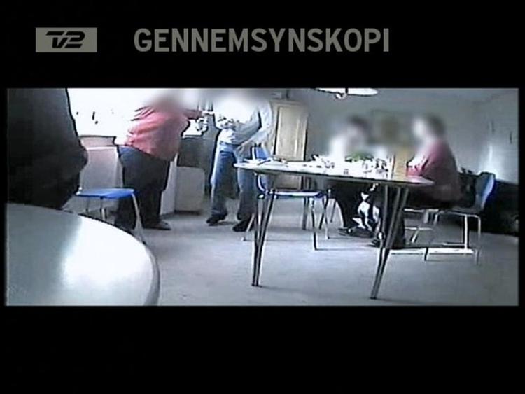 Billede fra dokumentaren, vist på TV 2. 