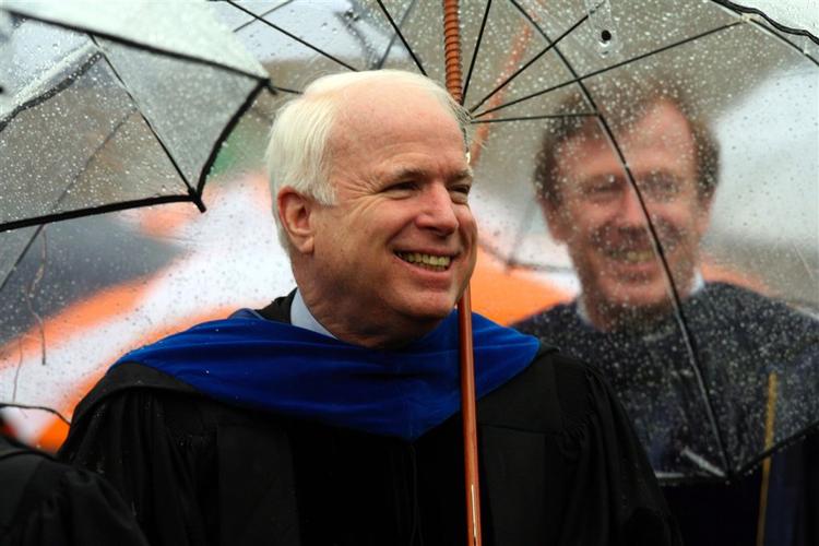 Præsidentkandidaten John McCain siger, at USA er parat til at lovgive om drivhusgasser 
