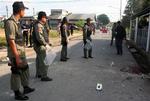 Thailandske militærfolk er udstationeret over alt i de sydlige provinser 
