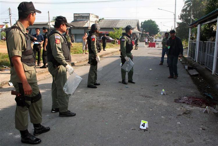Thailandske militærfolk er udstationeret over alt i de sydlige provinser 
