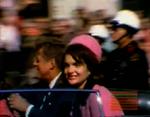 Den hidtil ukendte film optaget sekunder før dødbringende skud ramte John F. Kennedy. Billedet her er taget 90 sekunder før attentatet. 