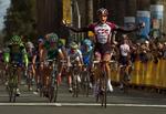 CSC's nye argentinske sprinter Juan José Haedo var først over målstregen i dagens etape af Tour of California. 