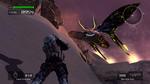 'Lost Planet' er hektisk action, der specielt imponerer med sine store åbne baner og kæmpe monstre som her, hvor endnu et insektkryb angriber fra oven. 