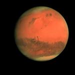 Mars set fra Rosetta. 