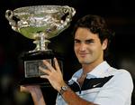 Roger Federer tjente 1.000 point, da han vandt Australian Open. 