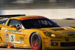 Jan Magnussen tester Corvette Sebring. 