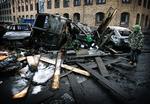 Alt ånder fred på Nørrebro og Christianshavn efter nattens kampe mellem politi og aktivister. 