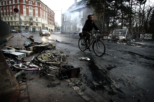 Cyklist skulle køre varsomt efter de autonomes protestaktioner. 
