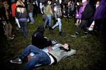 2.000 demonstranter var mødt for at vise deres støtte til Ungdomshusets brugere. Demonstrationen endte i Nørrebroparken. 
