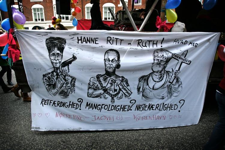 En uge efter rydningen af Ungdomshuset er der igen Demonstration for det nu hedengangne hus på Jagtvej 69. Demonstrationen er en del af aktivisternes plan i tilfælde af rydningen. 