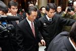 Den nordkoreanske chefforhandler ankommer til mødet med den japanske delegation i Hanoi 