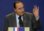 »Nu viser Europa den økologiske vej for resten af verden. Det er afgørende for mennesker over hele verden«, siger Jacques Chirac. 