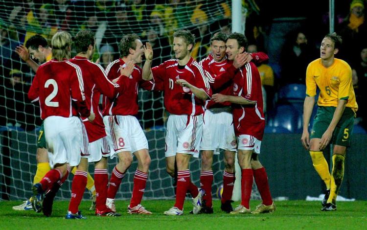 Danmark er ubesejret i de seneste syv landskampe. Den seneste blev vundet med 3-1 over Australien. 