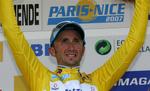 Italieneren Davide Rebellin har overtaget førertrøjen i Paris-Nice. 