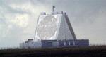 Pyramideradaren i britiske  Fylingdale i North Yorkshire. 