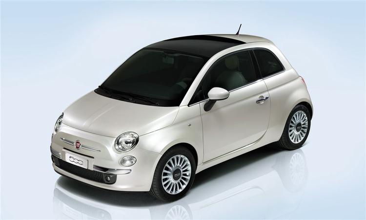 Rund og nuttet - den nye Fiat 500 er i Danmark sidst på året. 