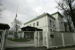 Den russiske ambassade på Østerbro er blandt de ejendomme, Rusland og Ukraine har skændtes om. 