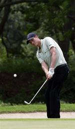 Mads Vibe-Hastrup startede Madeira Islands Open med en bogey, men lavede derefter birdies på 2., 3., 4., 6. og 11. hul. 