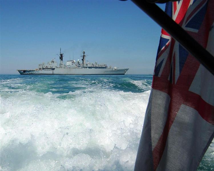Ifølge Iran har de britiske tropper tilstået at have opholdt sig i iransk farvand (arkivfoto). 