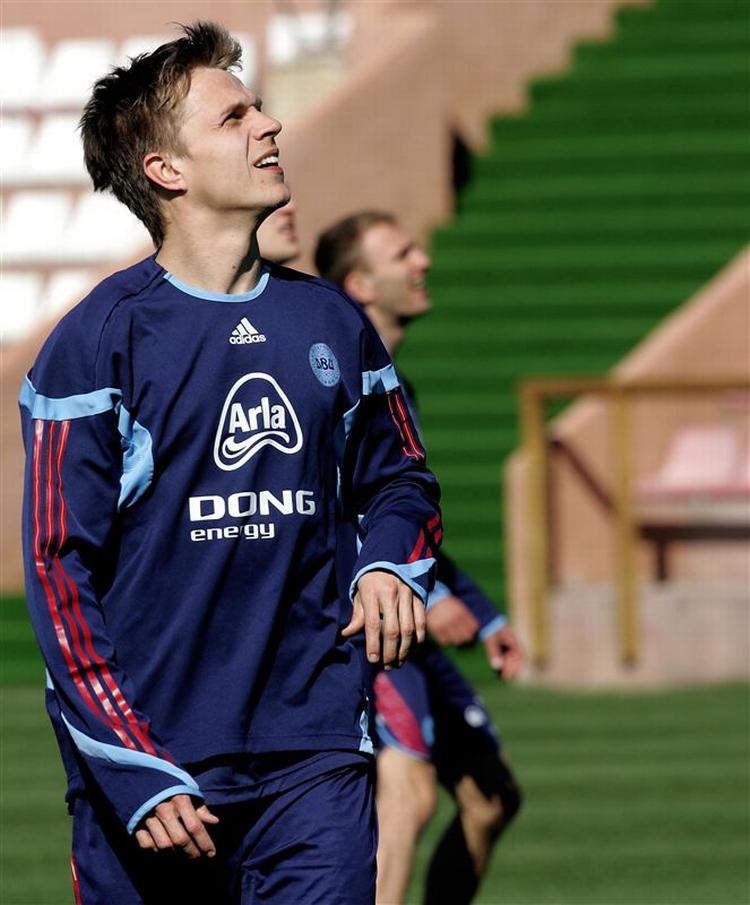 Jesper Grønkjær ser frem til mødet med Bernabeus legendariske græstæppe. 