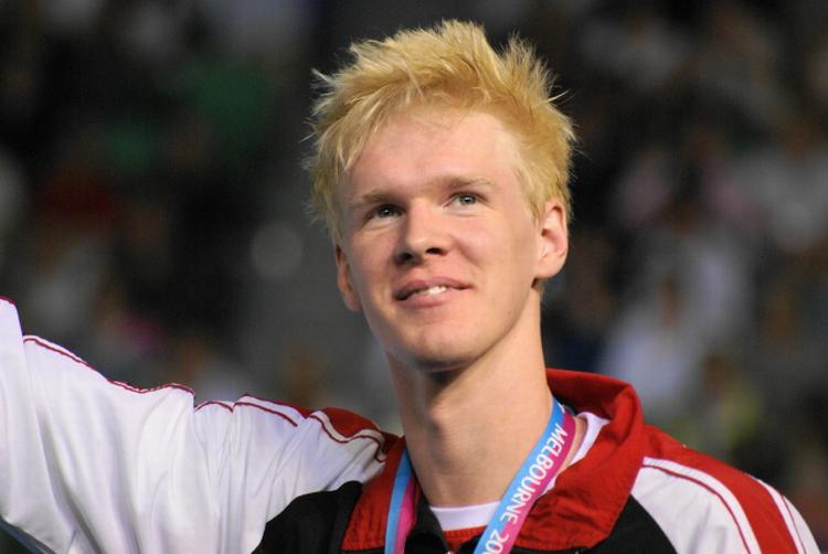 Jakob Andkjær blev nummer 24 i dagens indledende heat i 100 meter fri. 