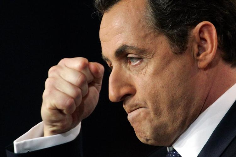 Sarkozy er gået af som indenrigsminister forud for valget. 