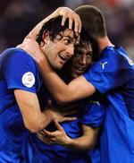 CORRECTION ITALY SOCCER EURO 2008 ITALY SCOTLAND