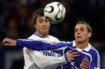 Peter Løvenkrands (t.h.) har scoret seks gange i Bundesligaen i denne sæson. 