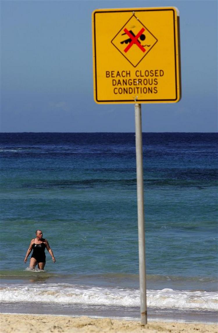 Der var tidligt i dag tsunami-varsel i Stillehavsområdet. Strandene ved Sydney var lukket. 