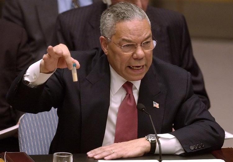 Krigshelten Colin Powell endte med at blive udenrigsminister under præsident Bush. Powell fylder 70 år 5. april. 