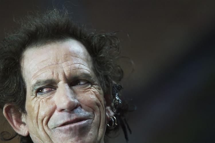 Keith Richards kan opleves i Parken til sommer. Her ses guitaristen, da Rolling Stones senest gæstede København i 2003. 