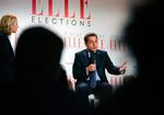 Den konservative præsidentkandiat Nicolas Sarkozy fører ifølge meningsmålinger det franske præsidentvalg. Socialisten Ségolène Royal er nummer to. 