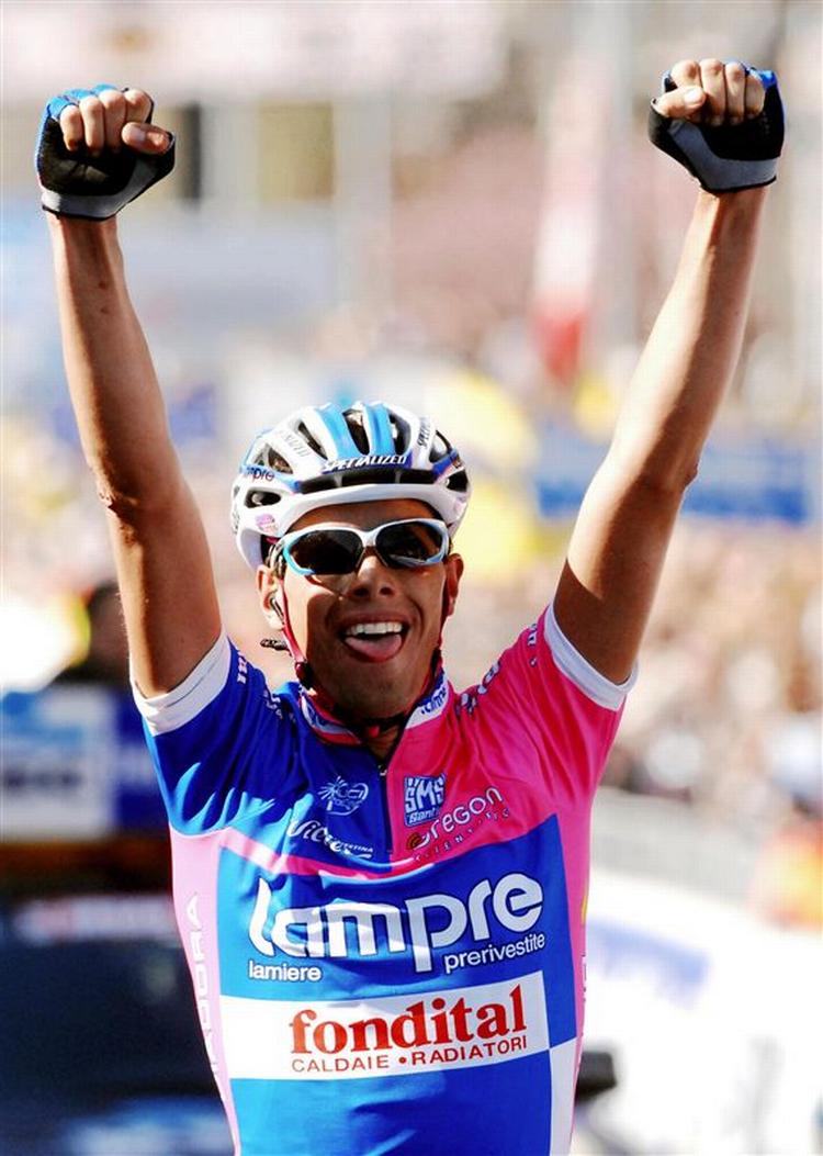 Den 27-årige italiener Alessandro Ballan vandt Flandern Rundt. 