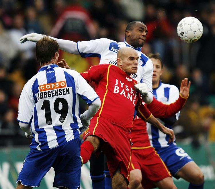 Esbjerg og FC Nordsjællandkampen endte 1-1. 