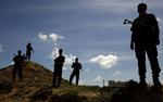 19 Hamas-tilhængere er anholdt i Israel for at planlægge et terrorangreb i Tel Aviv. På billedet ses palæstinensiske sikkerhedsvagter fra Hamas. 