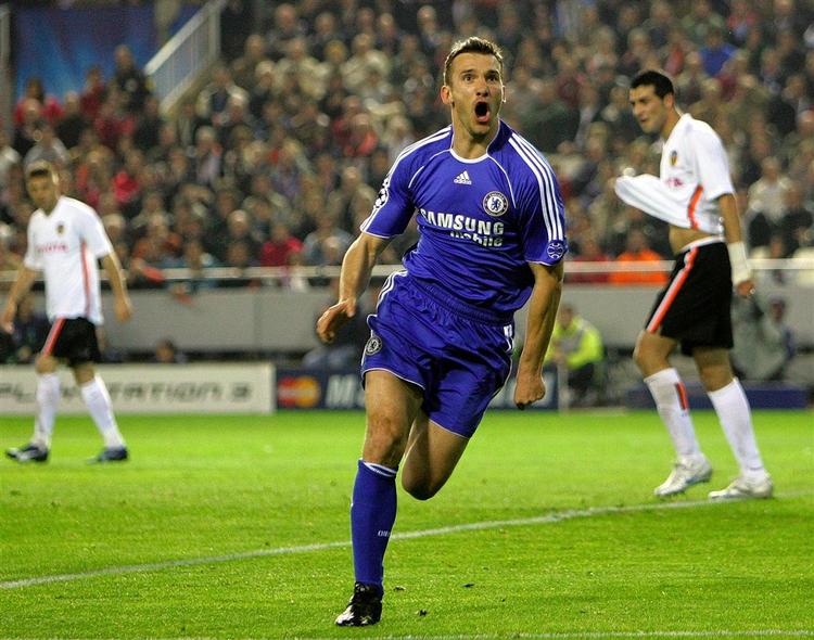 Da Andrej Sjevtjenko udlignede til 1-1 mod Chelsea var det hans tredje europæiske mål for Chelsea. Han har desuden lavet 19 for Dinamo Kijev og 36 for AC Milan. 