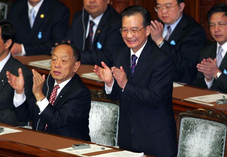 Kinas premierminister, Wen Jiabao,var på fremmed grund, da han leverede en historisk tale i Japans parlament. 