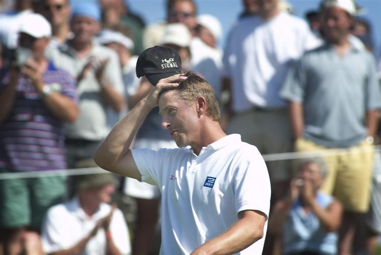 Søren Hansen indledte dagen med birdies på 1. og 7. hul, men endte med en runde i et slag over par. 